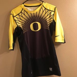 Oregon Ducks pro combat compression shirt